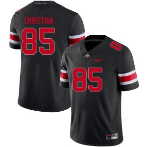 #85 Bennett Christian Ohio State Blackout Men Jersey 2025-26 Football 324534-467