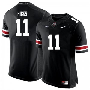 #11 C.J. Hicks The Ohio State Black Men Jersey NCAA Football 790027-320