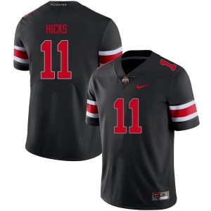 #11 C.J. Hicks The Ohio State Blackout Men Jersey Embroidery Football 125384-132