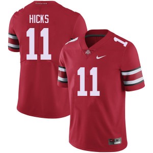 #11 C.J. Hicks Buckeye Nation Red Men Jersey High School Football 151336-404