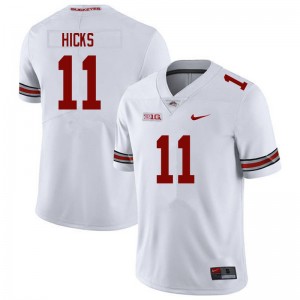#11 C.J. Hicks OSU White Men's Jersey Limited Football 727702-577
