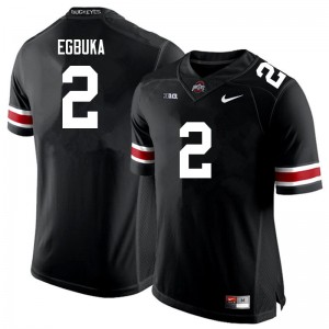 #2 Emeka Egbuka Go Bucks Black Men Jersey 2025 Football 857268-767