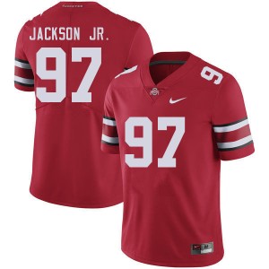 #97 Kenyatta Jackson Jr. Buckeye Nation Red Mens Jersey Player Football 105432-751