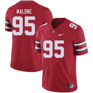 #95 Tywone Malone Ohio State Red Men Jersey Official Football 550758-785