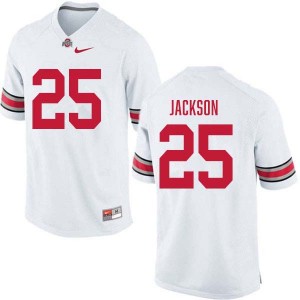 #25 Bo Jackson OSU Buckeyes White Mens Jersey Limited Football 152883-862