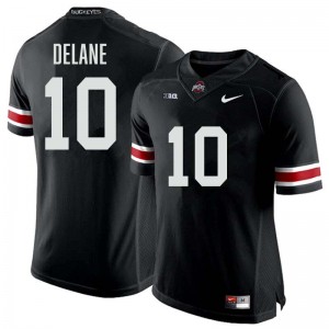 #10 Faheem Delane Go Bucks Black Men's Jersey Limited Football 550048-731