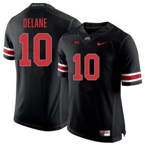 #10 Faheem Delane Ohio State Blackout Men's Jersey Player Football 631090-425
