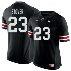 #23 Garrett Stover Go Bucks Black Men's Jersey 2025 Football 510015-786