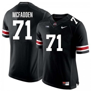 #71 Jayvon McFadden Ohio State Black Men Jersey Alumni Football 442837-363