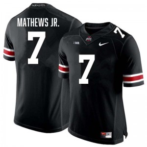 #7 Jermaine Mathews Jr. OSU Black Men's Jersey High School Football 780710-613