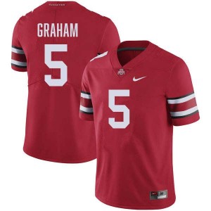 #5 Mylan Graham Ohio State Red Men's Jersey Alumni Football 272724-771