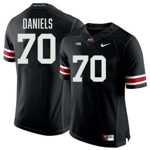 #70 Phillip Daniels Buckeye Nation Black Men's Jersey Alumni Football 543414-947