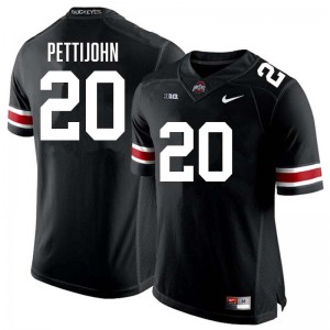 #20 Riley Pettijohn Buckeye Nation Black Men Jersey Alumni Football 768328-781