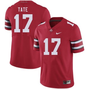 #17 Carnell Tate OSU Red Men Jersey Game Football 947556-940