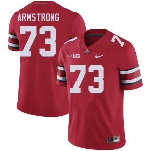 #73 Devontae Armstrong The Fighting Buckeyes Red Men's Jersey 2025-26 Football 862738-829
