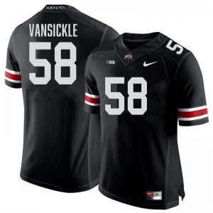 #58 Gabe VanSickle OSU Buckeyes Black Mens Jersey High School Football 690802-953