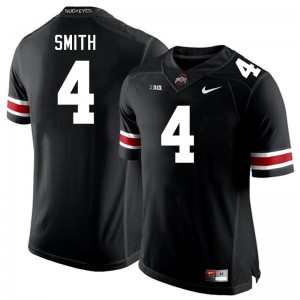 #4 Jeremiah Smith OSU Black Men's Jersey NCAA Football 430846-909