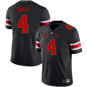 #4 Jeremiah Smith Ohio State Blackout Men Jersey Limited Football 599711-244