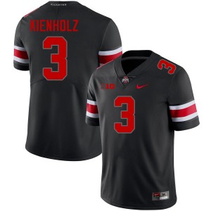 #3 Lincoln Kienholz OSU Blackout Men Jersey Game Football 977796-202