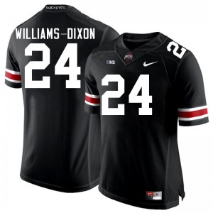 #24 Sam Williams-Dixon The Ohio State Black Mens Jersey Alumni Football 630368-140