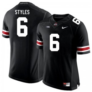 #6 Sonny Styles OSU Buckeyes Black Men Jersey University Football 171894-906