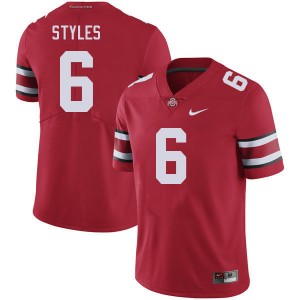#6 Sonny Styles The Ohio State Red Mens Jersey Alumni Football 677007-758
