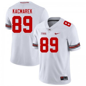 #89 Will Kacmarek Go Bucks White Mens Jersey High School Football 891427-378