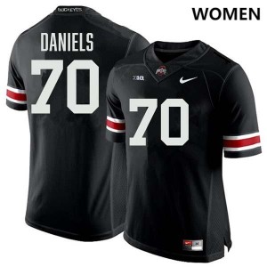 #70 Phillip Daniels OSU Black Women Jersey Limited Football 973731-688