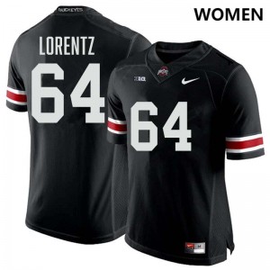 #64 Simon Lorentz OSU Black Women's Jersey High School Football 515951-402