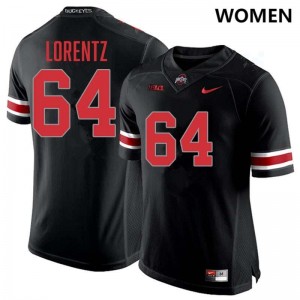 #64 Simon Lorentz Go Bucks Blackout Women's Jersey Embroidery Football 420750-900