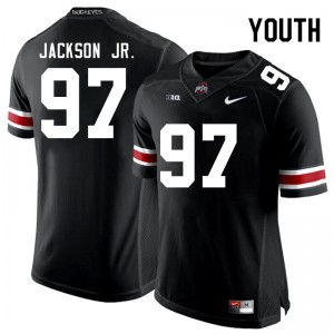 #97 Kenyatta Jackson Jr. OSU Buckeyes Black Youth Jersey High School Football 303896-803