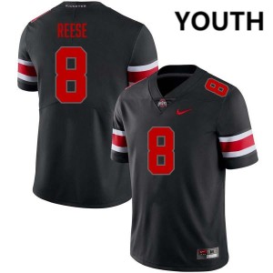 #8 Arvell Reese Ohio State Blackout Youth Jersey High School Football 118102-721