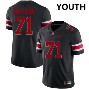 #71 Jayvon McFadden Ohio State Blackout Youth Jersey Game Football 580663-839