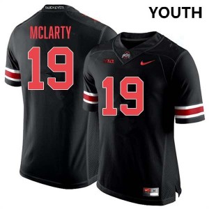 #19 Nick McLarty Ohio State Blackout Youth Jersey NCAA Football 893535-554